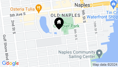 Map of 770 Park ST, NAPLES FL, 34102