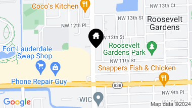 Map of 1118 NW 31st Ave, Fort Lauderdale FL, 33311