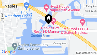 Map of 1500 5th AVE S, NAPLES FL, 34110