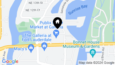 Map of 2555 NE 11th St 503, Fort Lauderdale FL, 33304