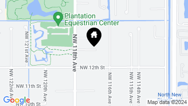 Map of 1250 NW 118 Ave, Plantation FL, 33323