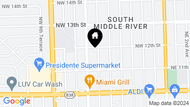 Map of 1135 NW 6th Ave, Fort Lauderdale FL, 33311