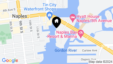 Map of 800 River Point DR # 212, NAPLES FL, 34102