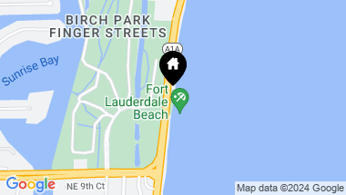 Map of 1151 N Ft Laud Beach Blvd 10B, Fort Lauderdale FL, 33304