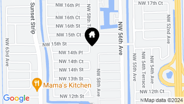 Map of 1474 NW 58th Ter, Sunrise FL, 33313
