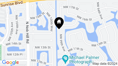 Map of 1401 NW 99th Ave, Plantation FL, 33322