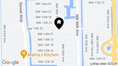 Map of 1478 NW 58th Ter, Sunrise FL, 33313