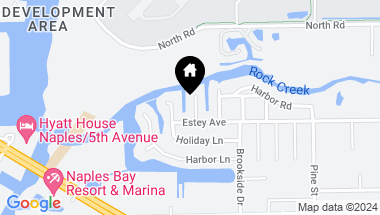 Map of 1160 Christopher CT, NAPLES FL, 34104