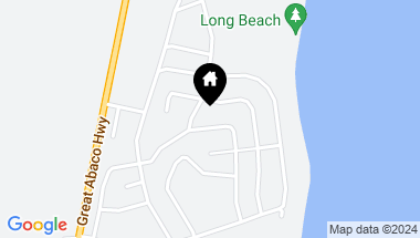 Map of LONG BEACH SUBDIVISION, Abaco