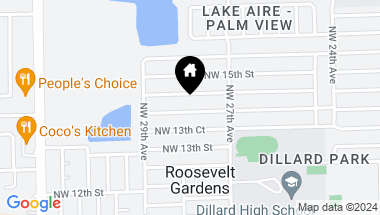 Map of 2755 NW 14th Street 1-2, Fort Lauderdale FL, 33311