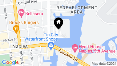 Map of 451 Bayfront PL # 5504, NAPLES FL, 34102