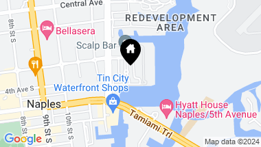 Map of 450 Bayfront PL # 4304, NAPLES FL, 34102