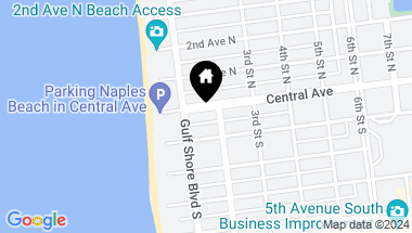 Map of 150 Central AVE, NAPLES FL, 34102