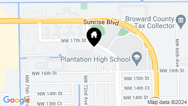 Map of 1681 NW 70th Ave 214, Plantation FL, 33313
