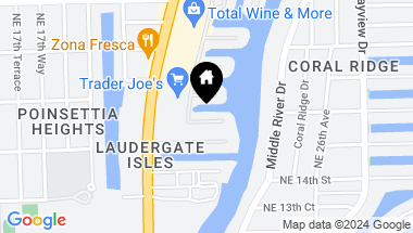 Map of 2211 NE 15 Court, Fort Lauderdale FL, 33304