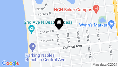 Map of 160 3rd ST N, NAPLES FL, 34102