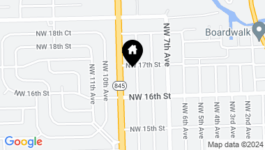 Map of 1633 NW 8th Ave, Fort Lauderdale FL, 33311