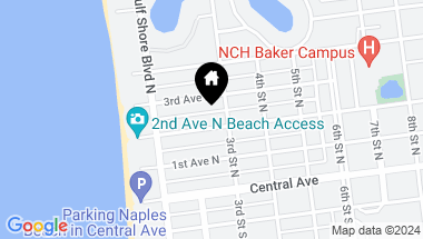 Map of 255 2ND AVE N, NAPLES FL, 34102