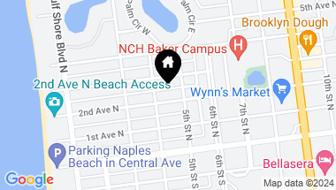 Map of 463 2nd AVE N, NAPLES FL, 34102