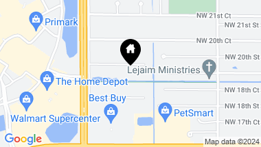 Map of 12202 NW 19th St, Plantation FL, 33323