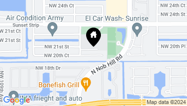 Map of 10341 NW 20th Court, Sunrise FL, 33322