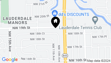 Map of 1005 NW 18TH CT, FORT LAUDERDALE FL, 33311