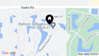 Map of 6886 Sterling Greens CT # 101, NAPLES FL, 34104