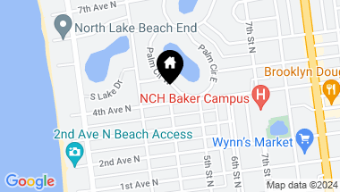 Map of 401 4th AVE N, NAPLES FL, 34102