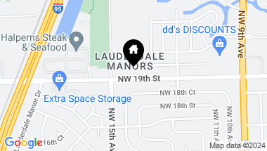 Map of 1451 NW 19th St, Fort Lauderdale FL, 33311