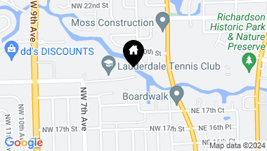 Map of 630 Tennis Club Drive 206, Fort Lauderdale FL, 33311