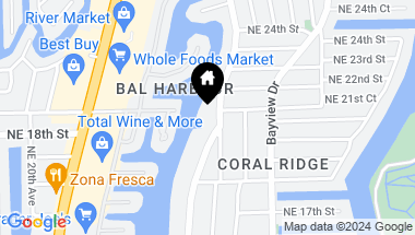 Map of 1881 Middle River Drive 207, Fort Lauderdale FL, 33305