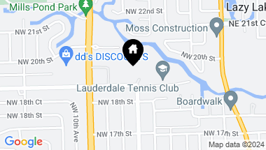 Map of 701 NW 19th Street 202, Fort Lauderdale FL, 33311