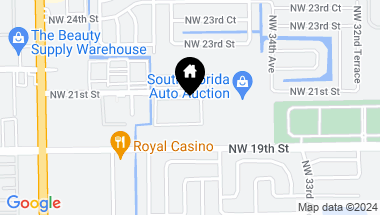 Map of 3600 NW 21st St 411, Lauderdale Lakes FL, 33311
