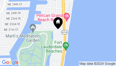 Map of 3319 NE 18th St, Fort Lauderdale FL, 33305