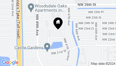 Map of 4801 NW 22nd Court # 202, Lauderhill FL, 33313