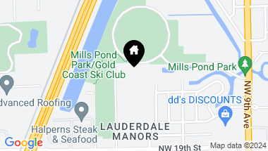 Map of 1460 NW 22nd Court 1-3, Fort Lauderdale FL, 33311