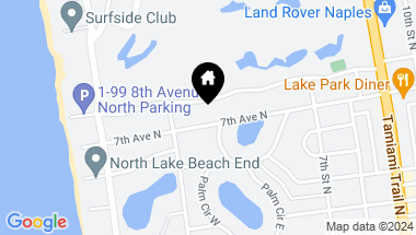 Map of 405 7th AVE N, NAPLES FL, 34102