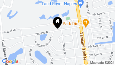 Map of 690 7th AVE N, NAPLES FL, 34102