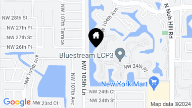 Map of 2521 NW 104th Ave 203, Sunrise FL, 33322