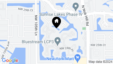 Map of 2638 NW 104th Ave # 303, Sunrise FL, 33322