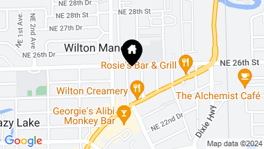 Map of 2510 NE 7th Avenue, Wilton Manors FL, 33305