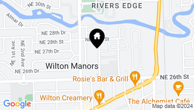 Map of 2675 NE 8th Ave 2675, Wilton Manors FL, 33334