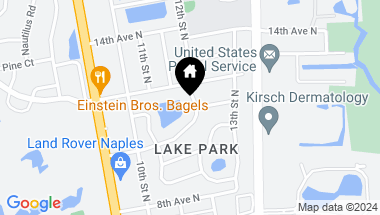 Map of 1111 12th ST N, NAPLES FL, 34102