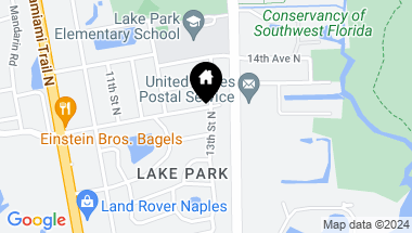 Map of 1290 12th AVE N, NAPLES FL, 34102