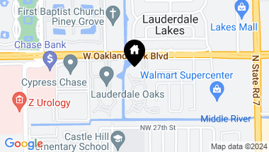 Map of 3051 NW 46th Ave 304, Lauderdale Lakes FL, 33313