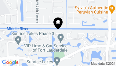 Map of 9121 Lakes Blvd 205, Sunrise FL, 33322