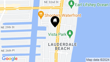 Map of 2841 N Ocean Blvd # 801, Fort Lauderdale FL, 33308