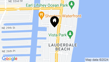 Map of 2841 N Ocean Blvd 810, Fort Lauderdale FL, 33308