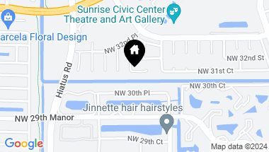 Map of 3111 NW 107th Dr, Sunrise FL, 33351