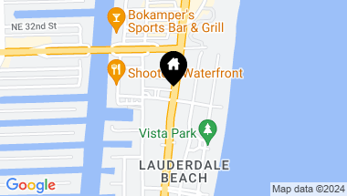 Map of 3000 N Ocean Blvd 405, Fort Lauderdale FL, 33308